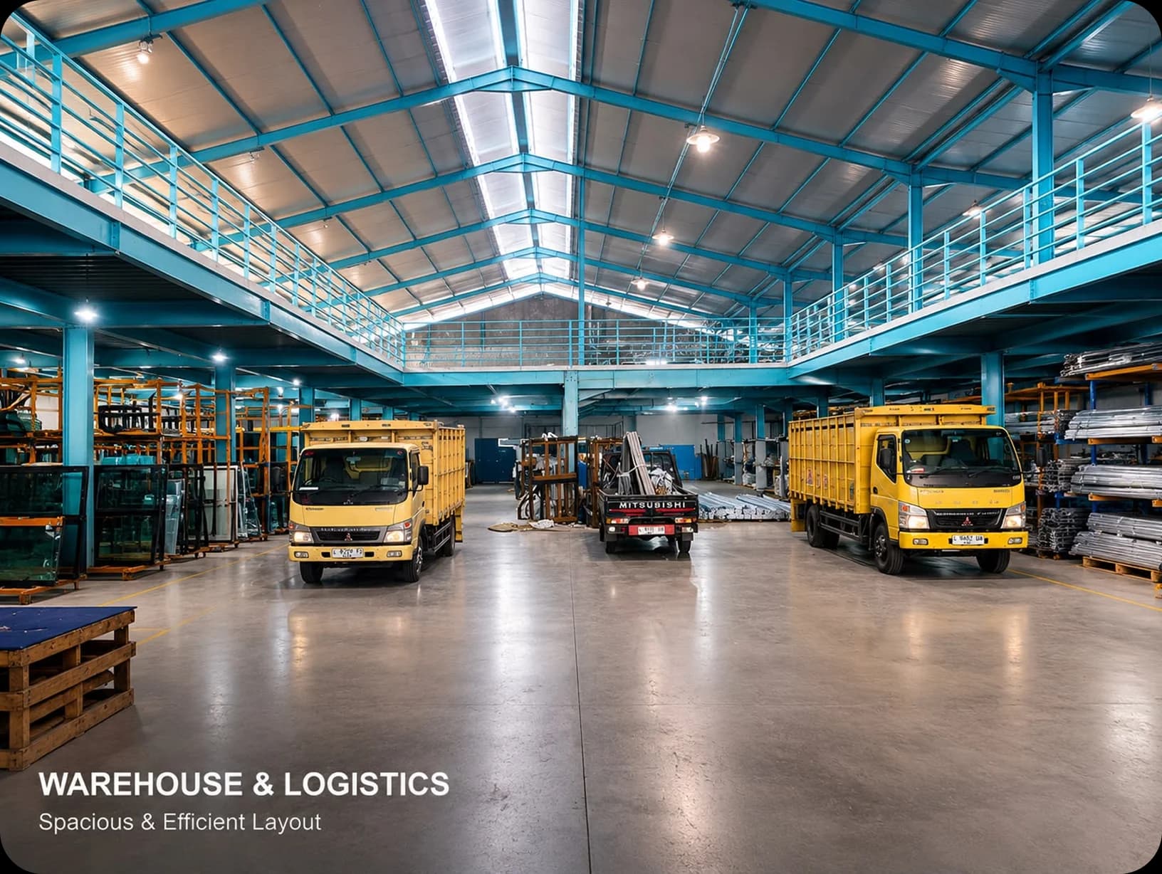 Gudang Distribusi YKK dan Technal